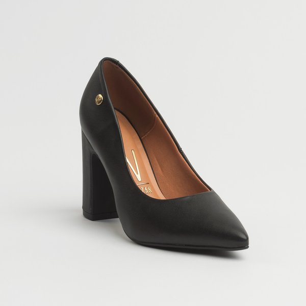 Scarpin Vizzano 1285400 Salto Alto Bloco Preto