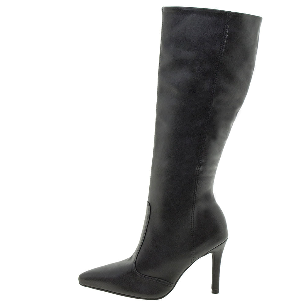 Bota Feminina Cano Alto Vizzano – 3049202 PRETO/CAMURÇA 34 - Imagem 2
