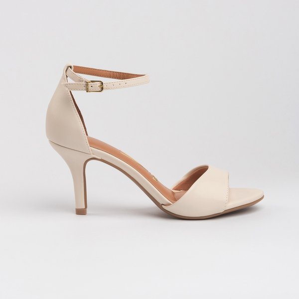 Sandália Vizzano 6524100 Salto Médio Fino Branco off - Imagem 3