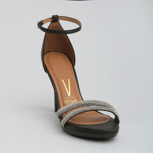 Sandália Vizzano 62101037 Salto Fino Alto Preta - Imagem 4