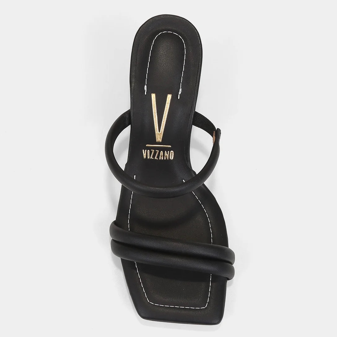 Tamanco Vizzano Salto Médio Feminino – Preto - Imagem 4