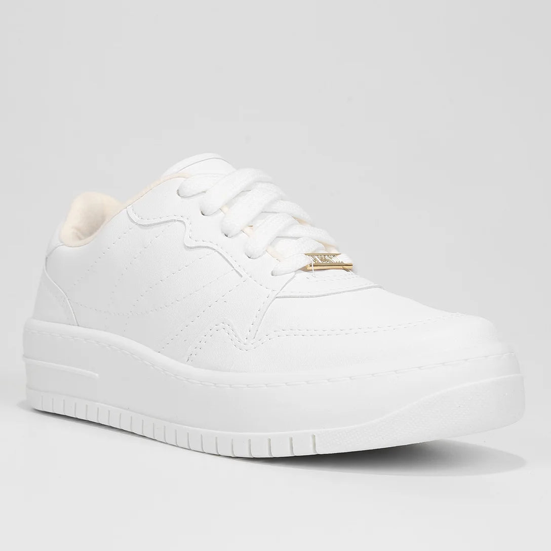 Tênis Vizzano Casual Feminino – Branco - Imagem 2