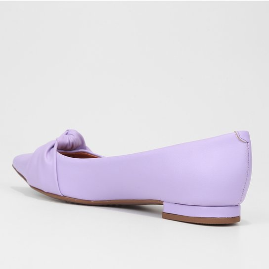 Sapatilha Vizzano Nó Bico Fino Feminina – Lilás - Imagem 3