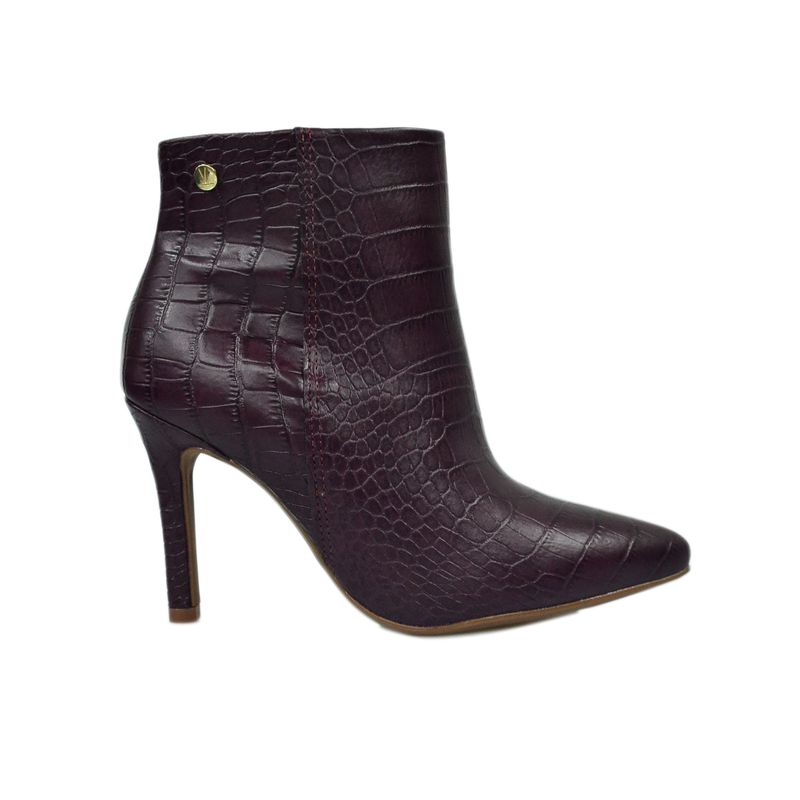 Bota Vizzano Matelassê Cano Curto Feminina – Preto - Imagem 2