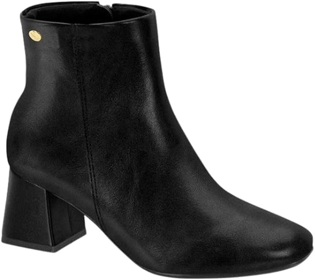 Bota Vizzano Salto Bloco Feminina Preto