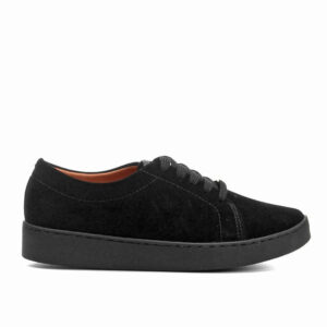 Tênis Vizzano Cano Baixo Camurça Feminino – Preto