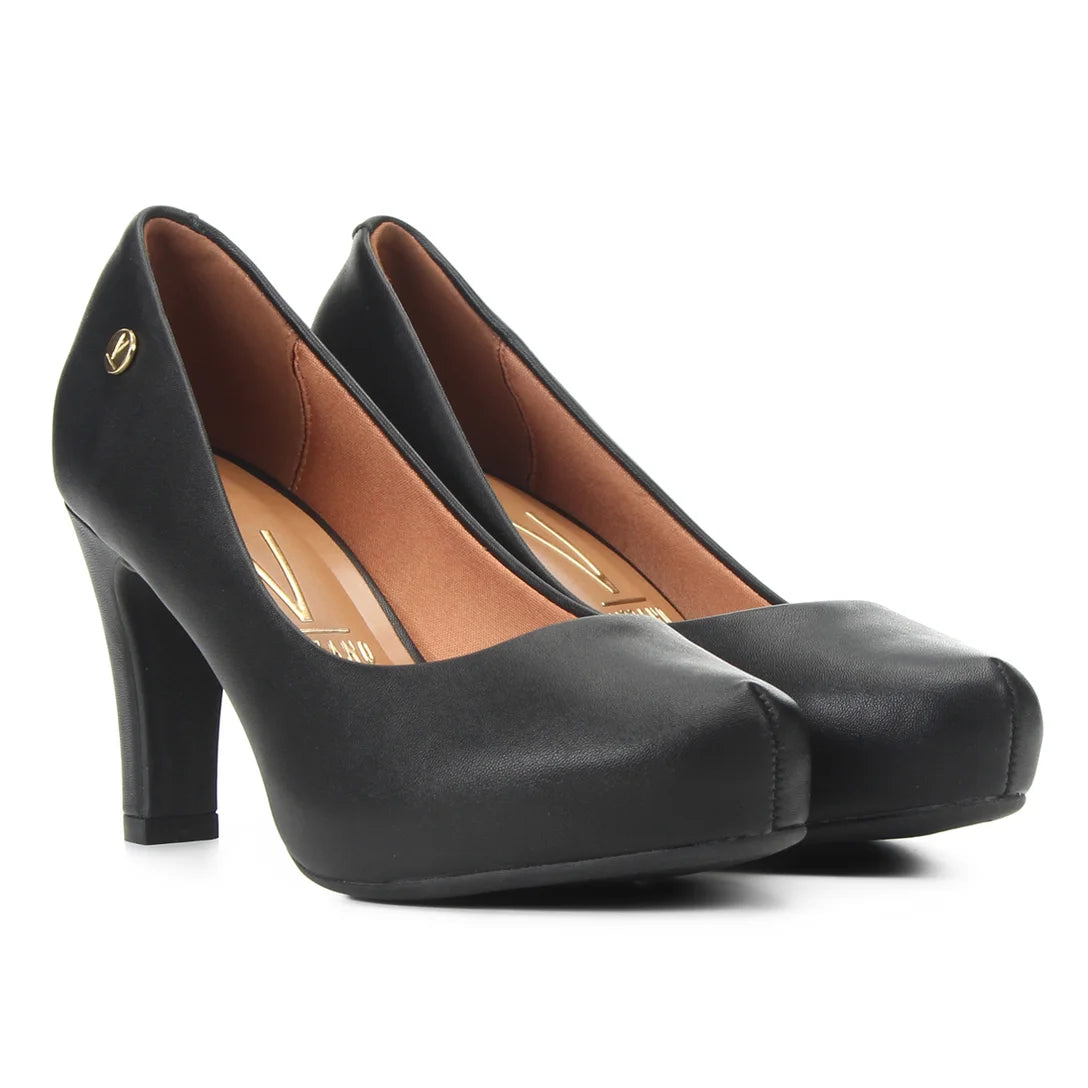 Scarpin Vizzano Meia Pata – Preto - Imagem 2