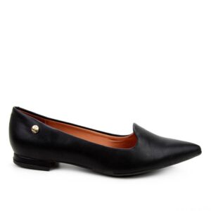 Sapatilha Vizzano Salto Baixo Bico Fino – Preto