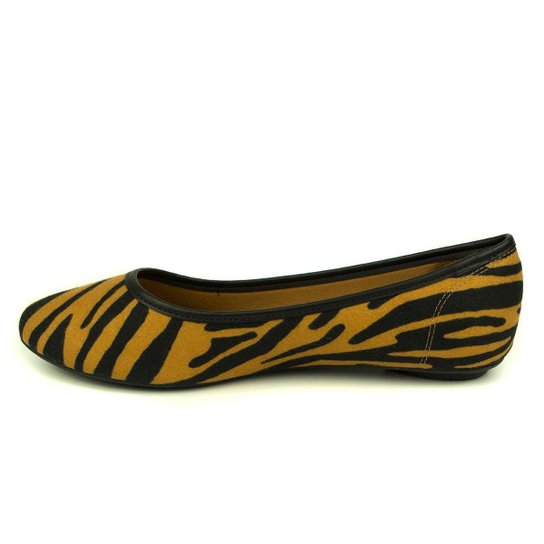 Sapatilha Vizzano Camurça Feminina – Marrom - Imagem 2