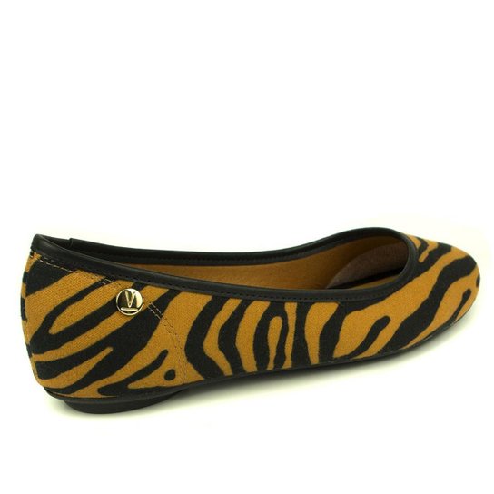 Sapatilha Vizzano Camurça Feminina – Marrom - Imagem 3