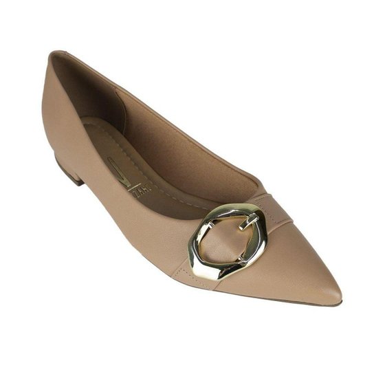 Sapatilha Vizzano Bico Fino – Nude - Imagem 2