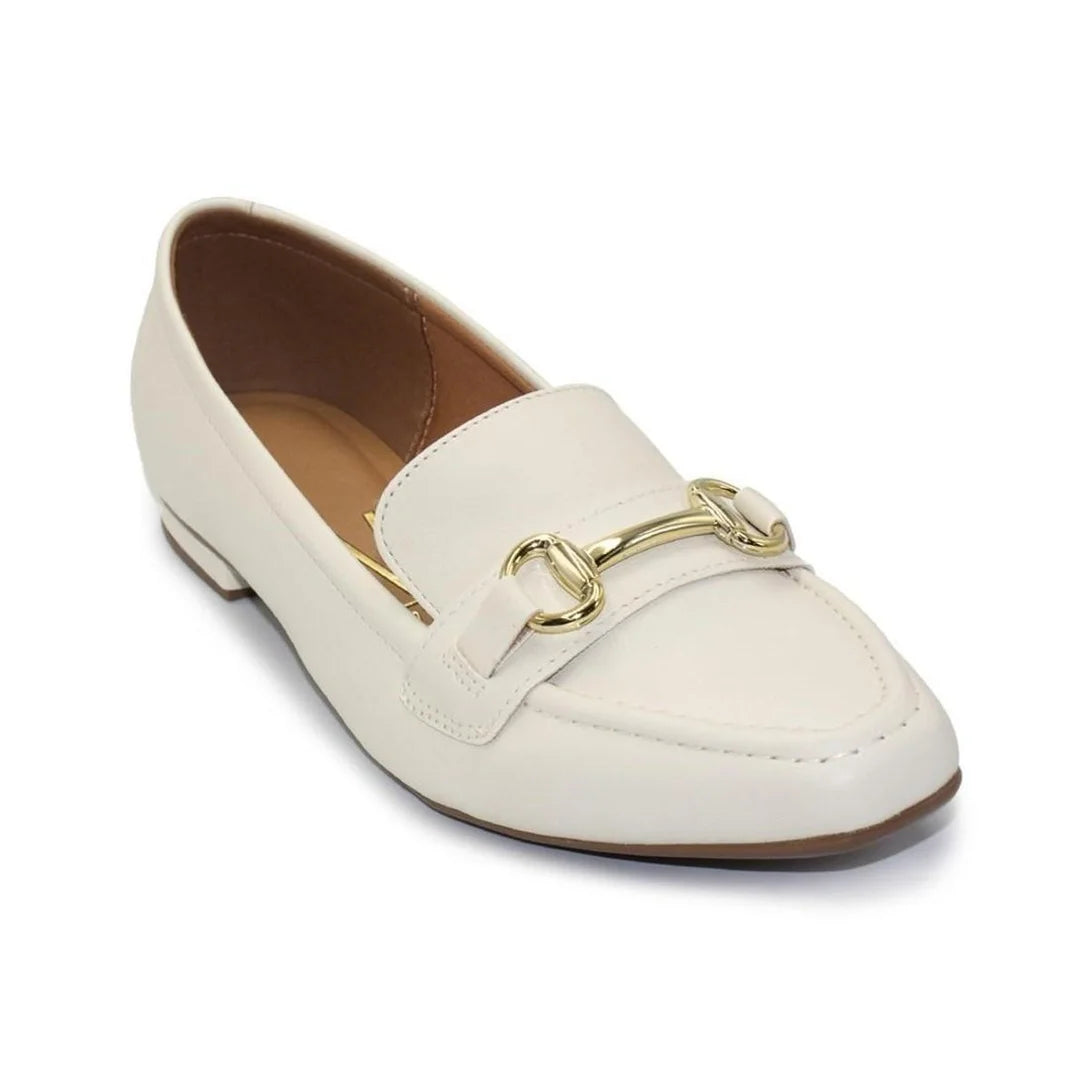 Mocassim Vizzano Feminino Enfeite 1351.106 – Off White - Imagem 2