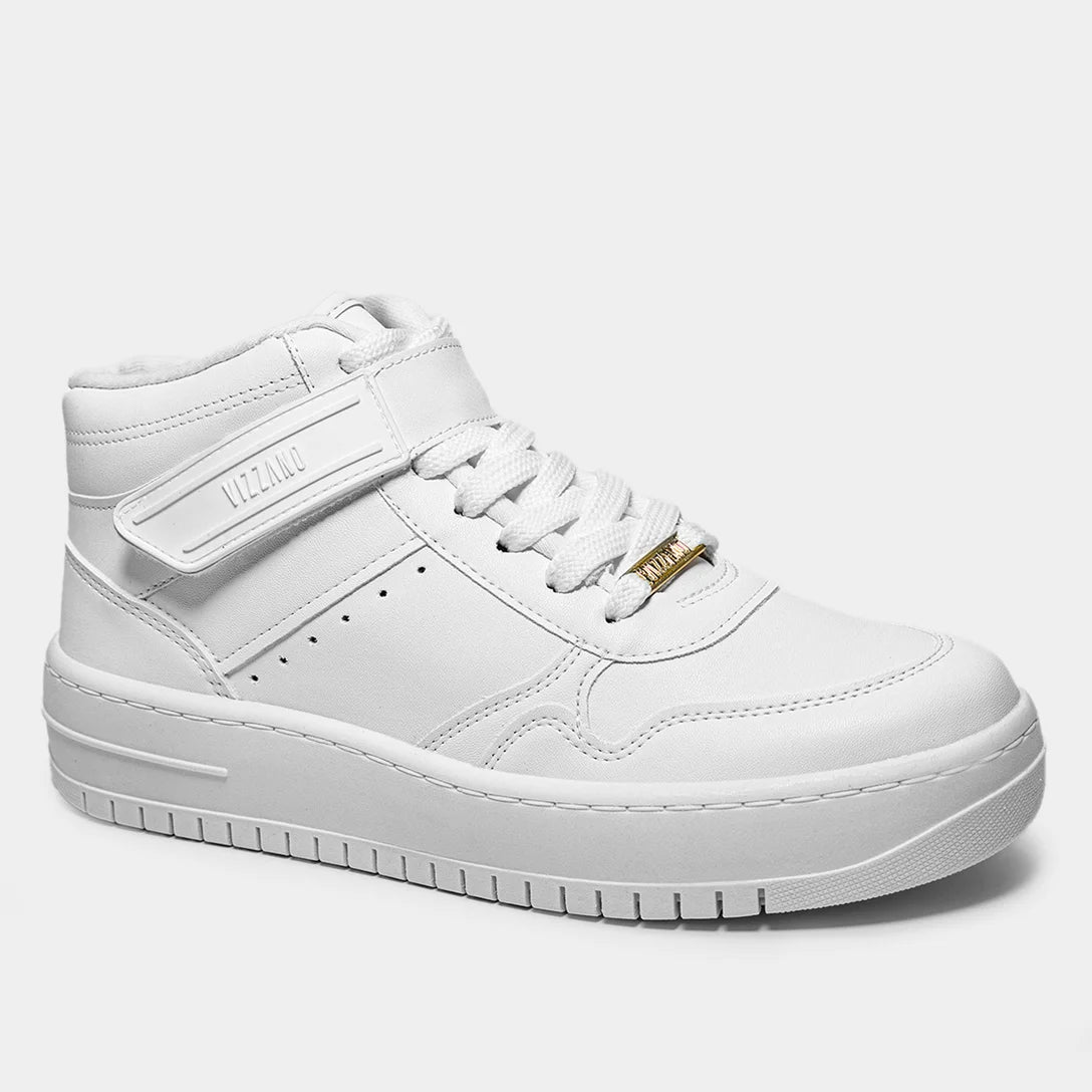Tênis Vizzano Cano Médio Feminino – Branco - Imagem 2