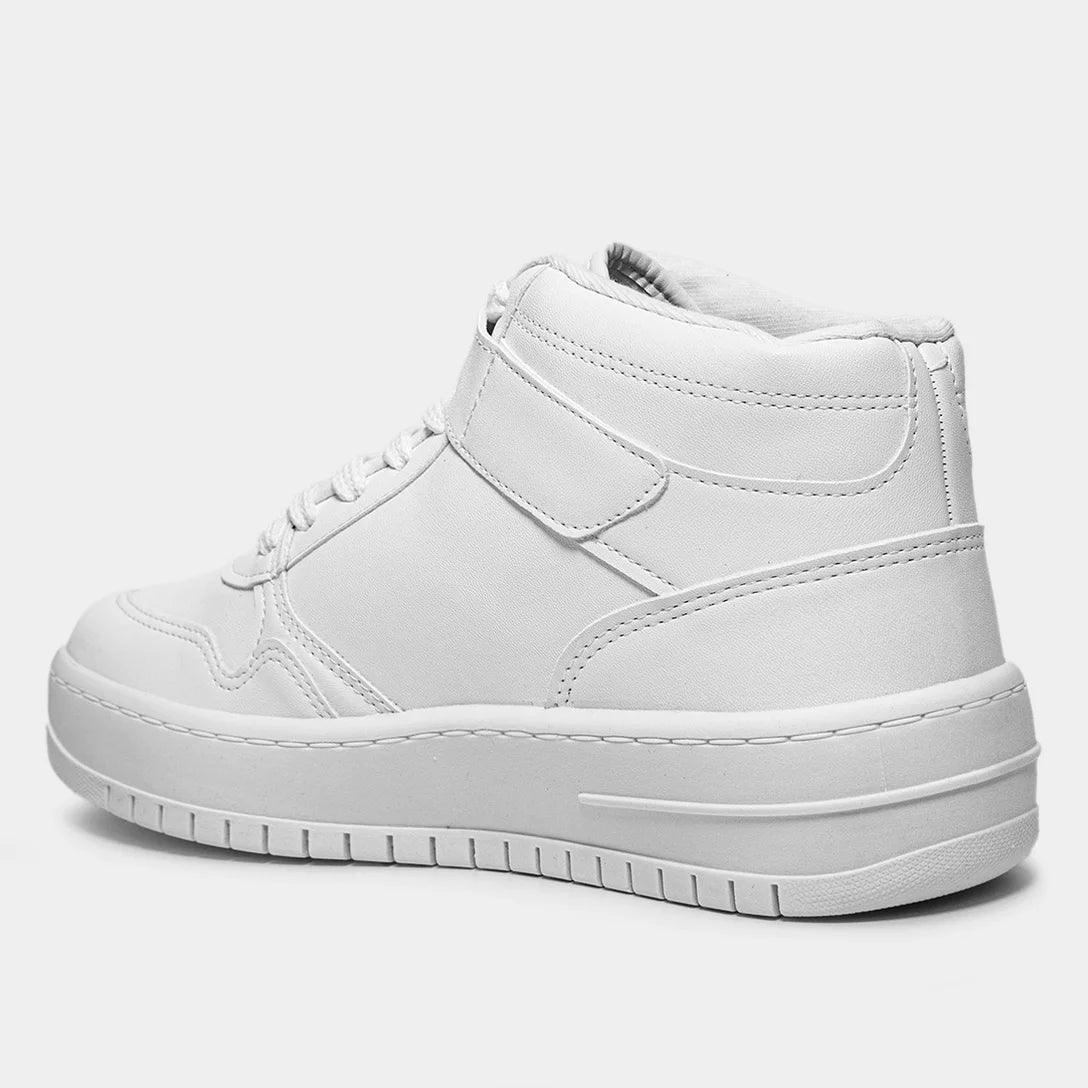 Tênis Vizzano Cano Médio Feminino – Branco - Imagem 3