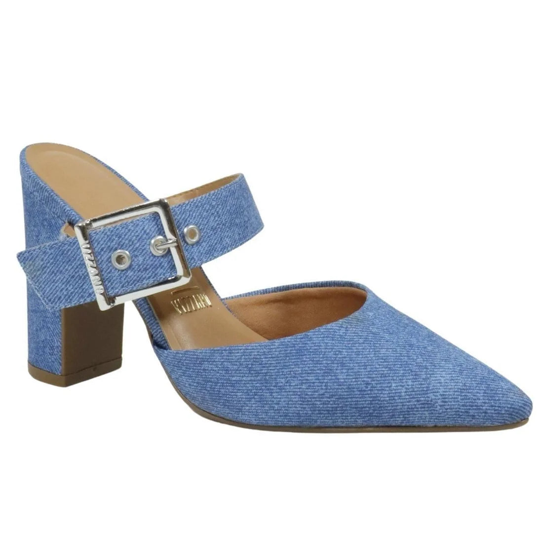 Tamanco Vizzano Salto Bloco Strass – Jeans - Imagem 2