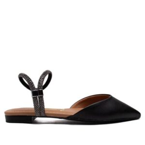 Mule Vizzano com Tiras de Strass