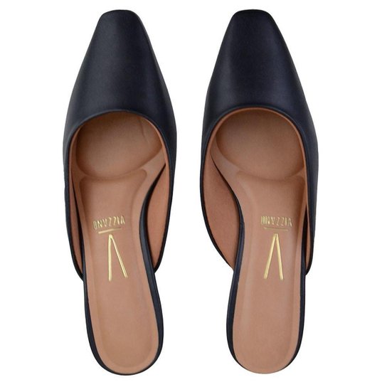 Mule Vizzano Salto Fino – Preto - Imagem 3