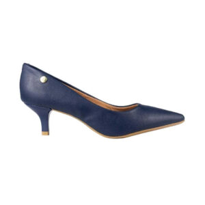 Sapato Scarpin Vizzano Bico Fino Pelica – Azul