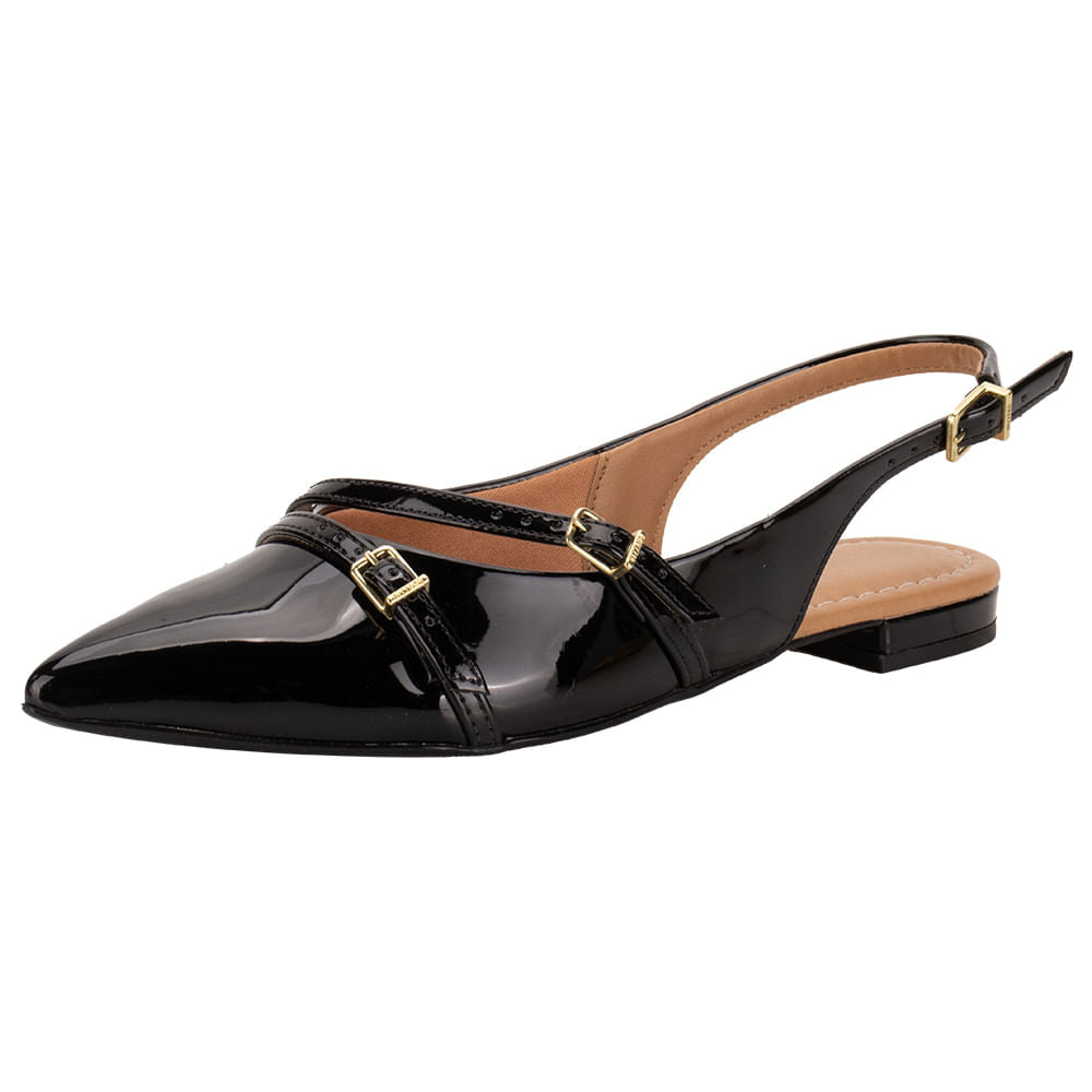 Sapato Feminino Mule Vizzano 1206296 BEGE | PRETO - Imagem 2