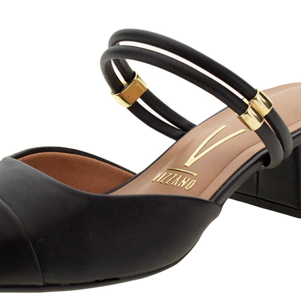 Sapato Feminino Mule Vizzano – 1364103 PRETO 34 - Imagem 4