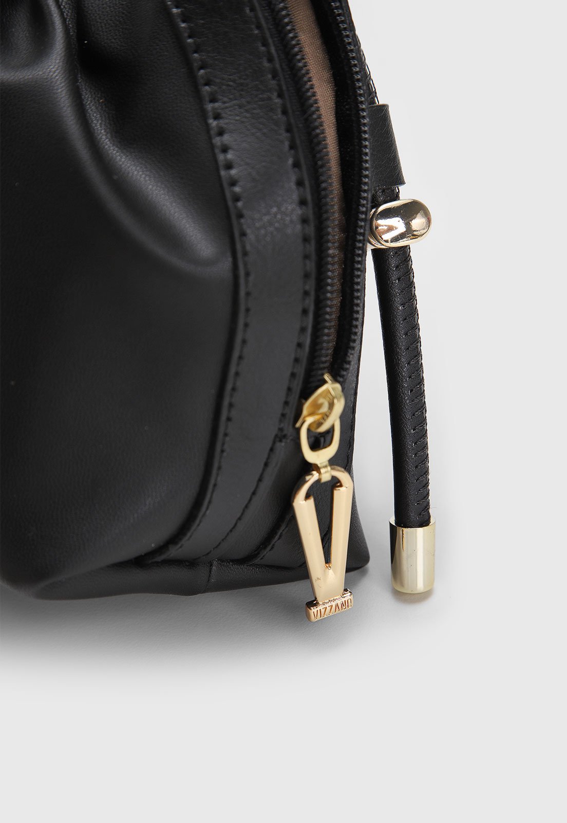 Bolsa Tiracolo Vizzano Pouch Preta - Imagem 4