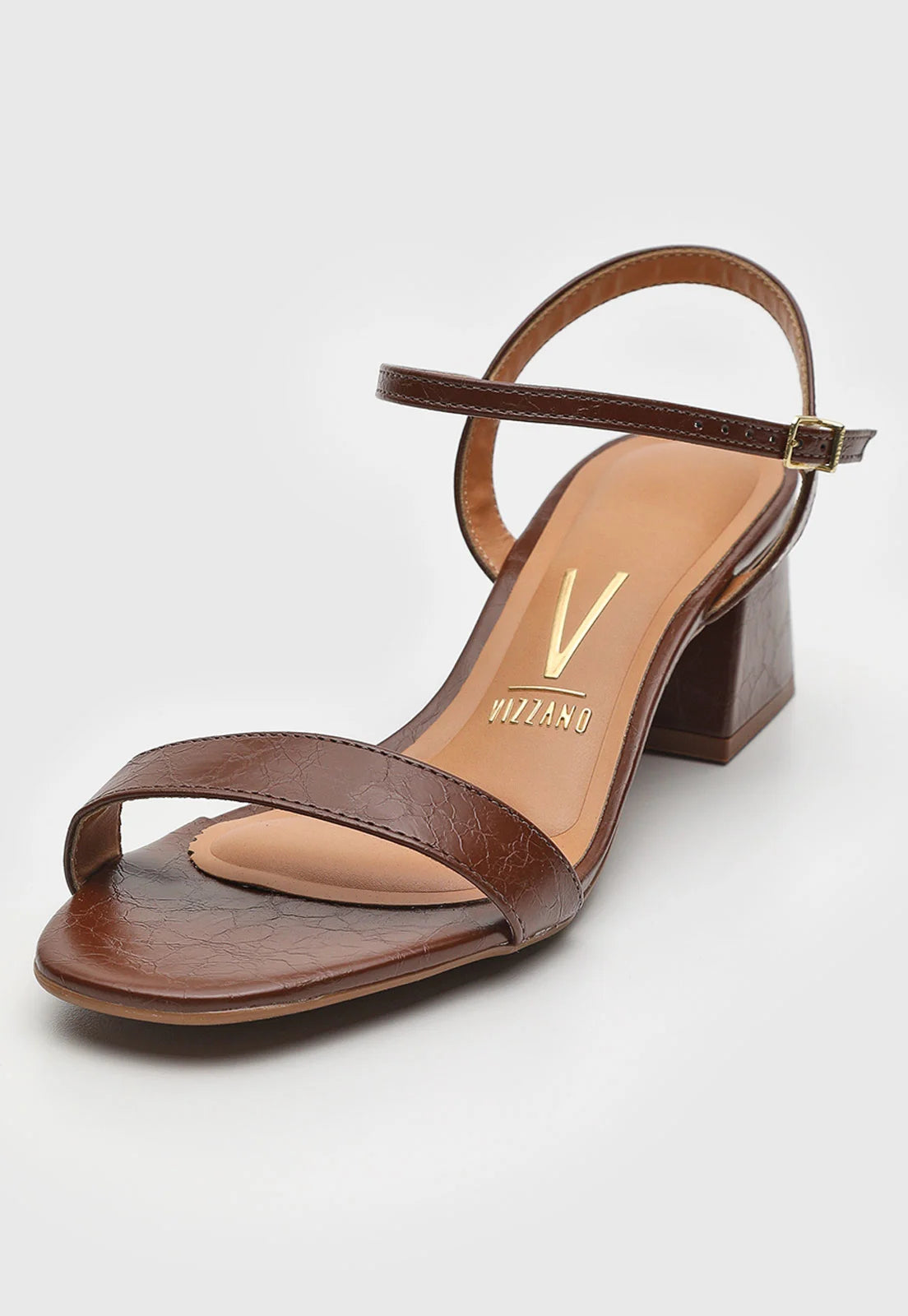 Sandália Vizzano Detalhe Metalizado Marrom - Imagem 3