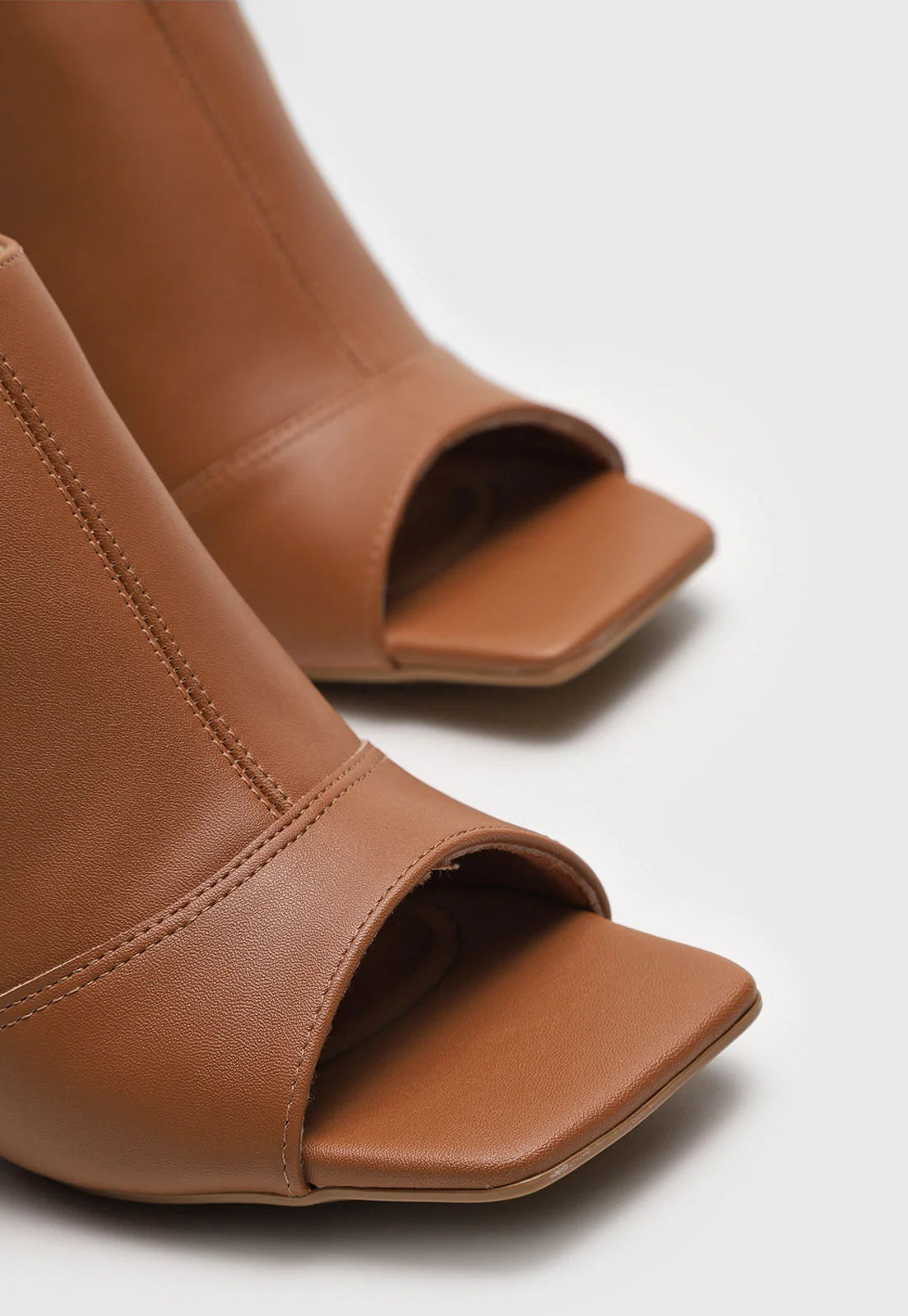 Sandália Vizzano Salto Geométrico Caramelo - Imagem 4