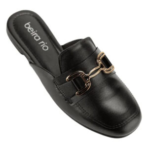 Mule Feminino Bico Quadrado Beira Rio 4323.100 Preto
