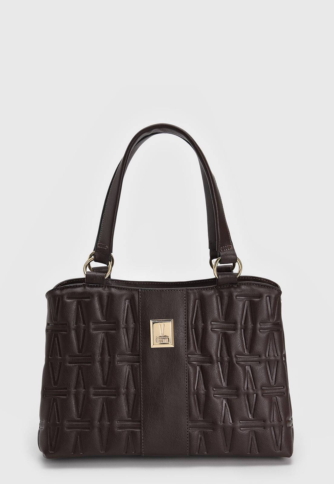 Bolsa Tiracolo Vizzano Alça Dupla Café