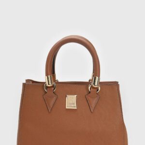 Bolsa Tiracolo Vizzano Alça Dupla Caramelo