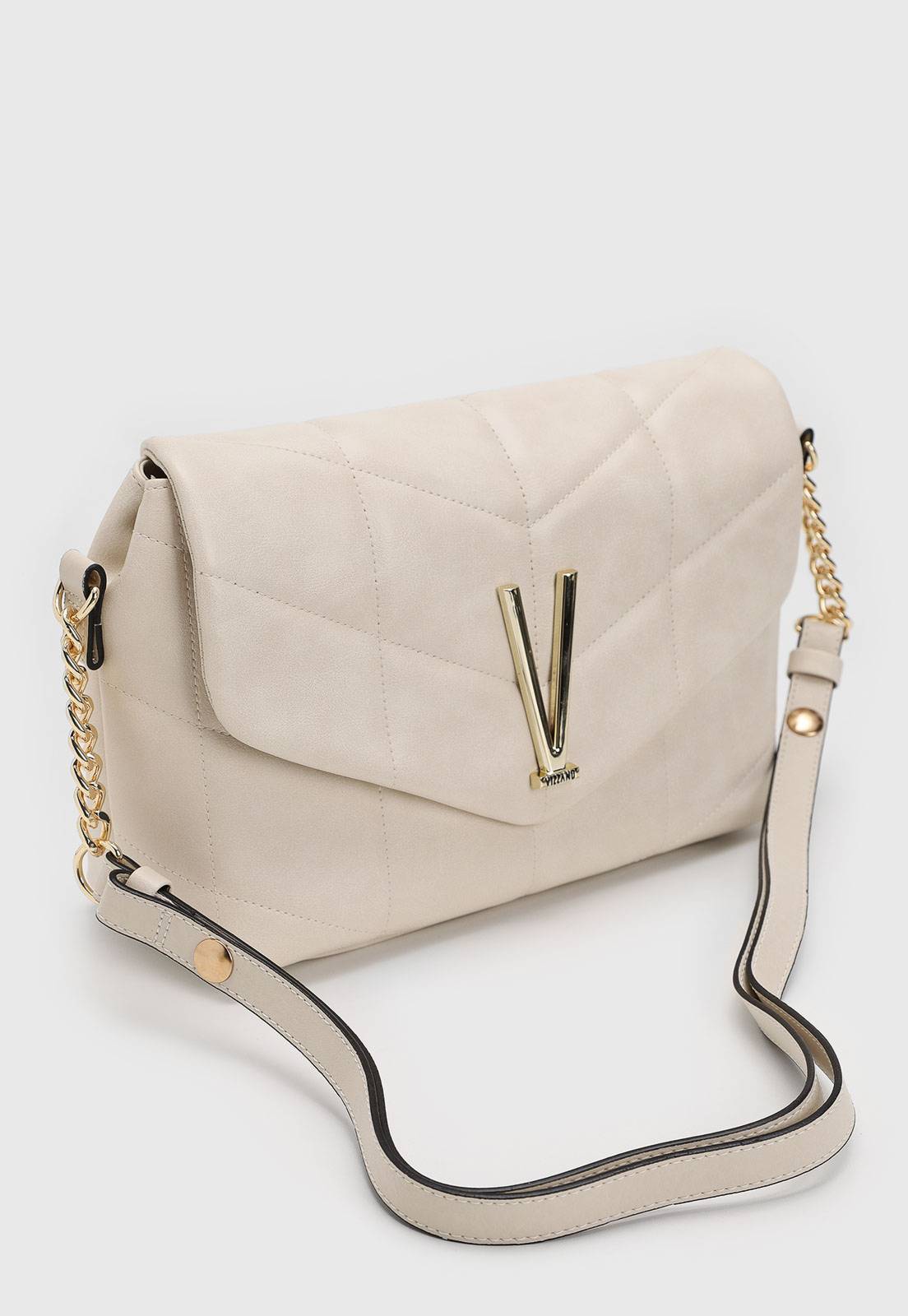 Bolsa Tiracolo Vizzano Matelassê Off-White - Imagem 2