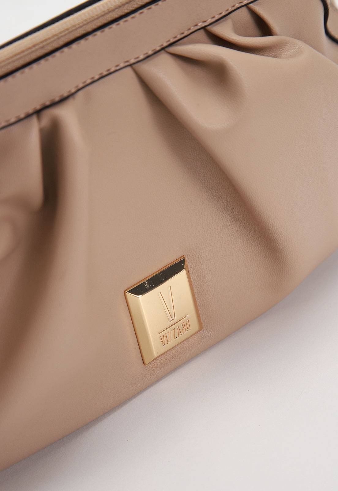 Bolsa Tiracolo Vizzano Pouch Bege - Imagem 4
