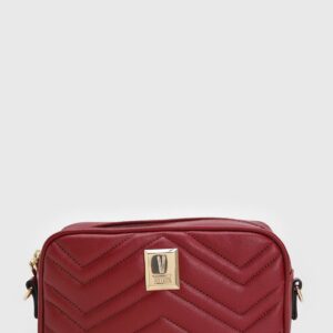 Bolsa Transversal Vizzano Alça Ajustável Vermelha