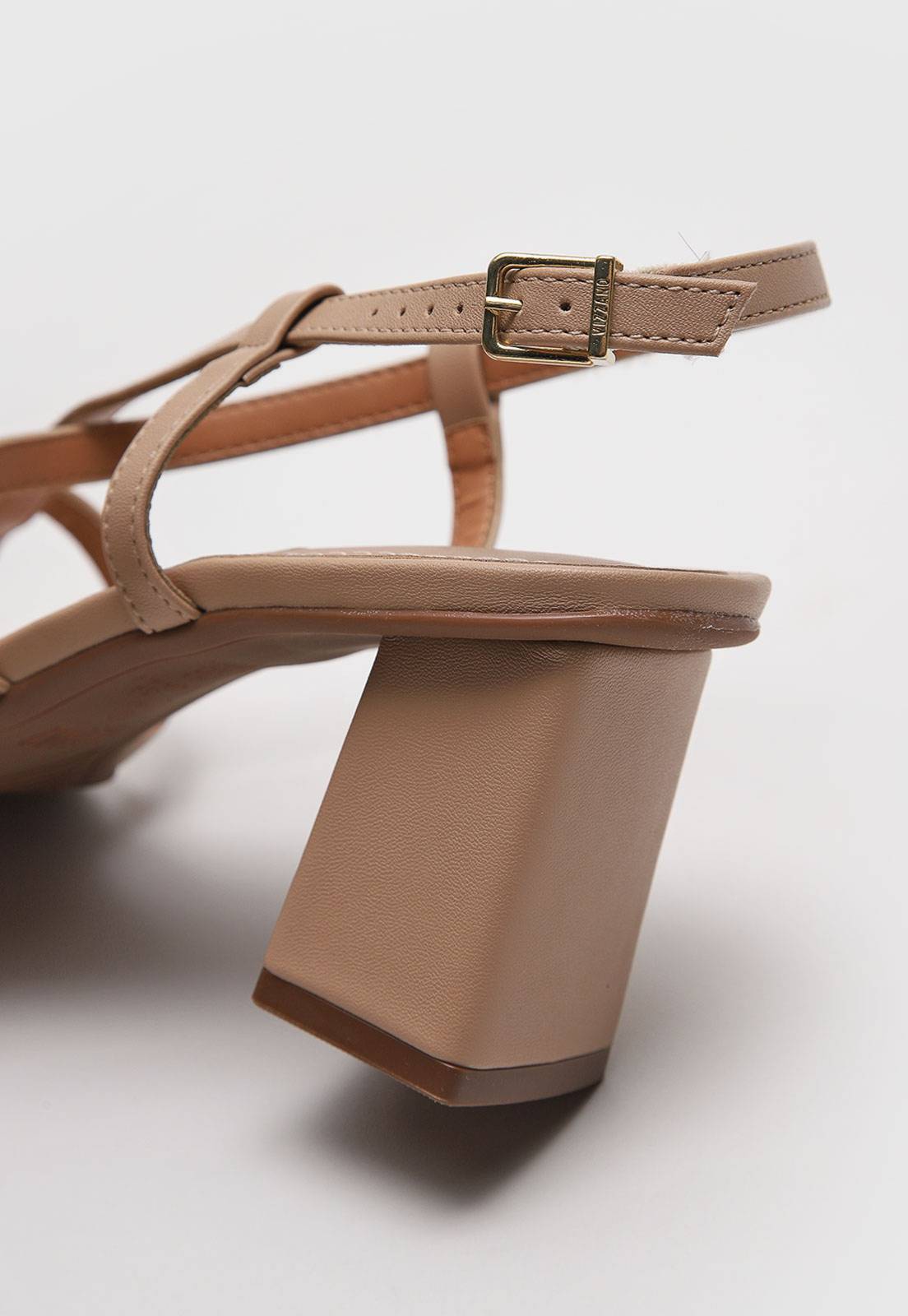 Sandália Vizzano Tira Cruzada Bege - Imagem 5