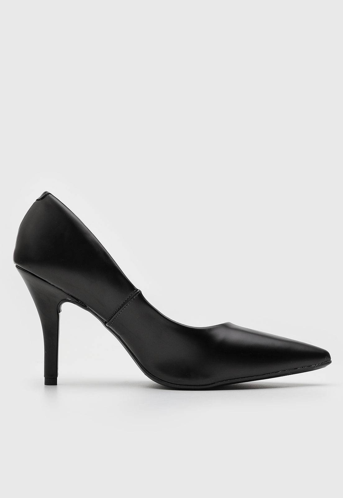 Scarpin Vizzano Liso Preto - Imagem 3